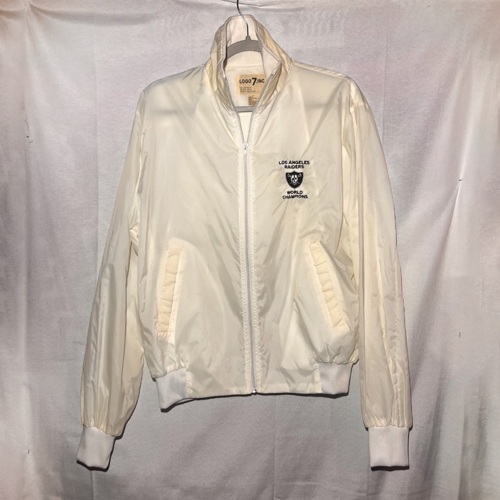 1983, L.A. Raiders, World Champions Jacket, Logo 7, Men’s Large